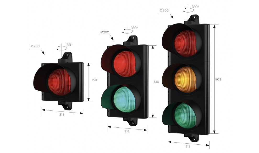 LAM-200mm-diam verkeerslicht