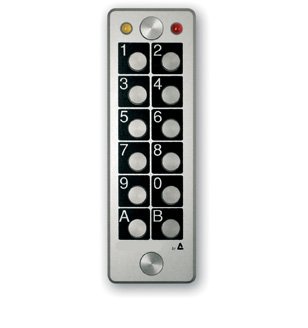 Access control keybord