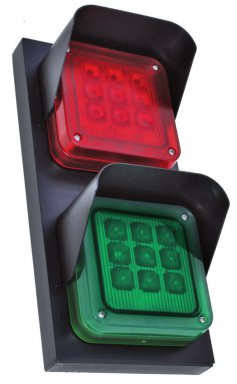 Semaforo- Quadrato con 2 Led a colori