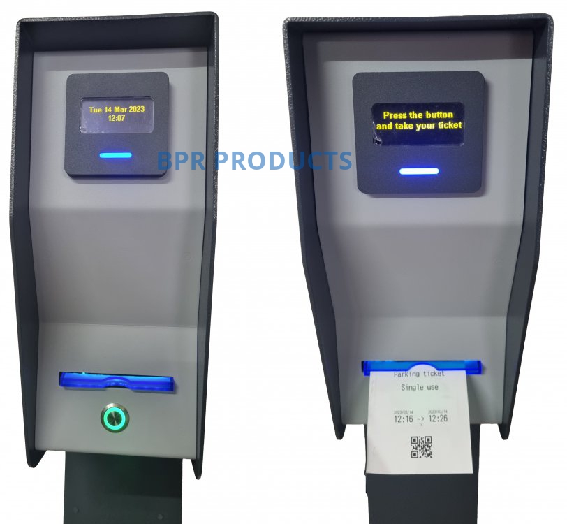 Parking management kit with QR code