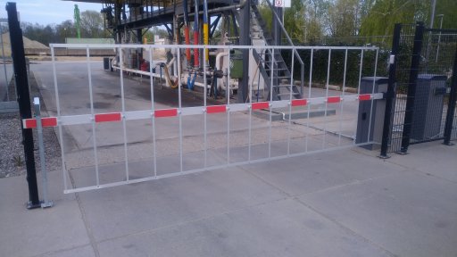 Barrier fin du 8 metres