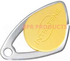 INTRATONE BADGE GEEL GELE BADGE