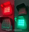 LAM-2LED-R/G-24V NIEUW Model 2021 Traffic Light Square with 2 Color Led