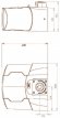 MOT-S600-24BR SB-600 schuifpoortmotor 24 V brushless, poort tot 600 kg