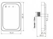 RADAR 79GHz VOOR SLAGBOOM en POORTEN Radardetector 79 GHz met app voor slagbomen en poorten