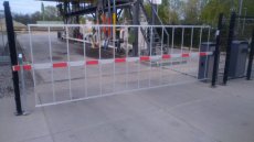 SL-8 meter Industriële slagboom SL8, doorgang tot 8 m of met schaarhek tot 5 m