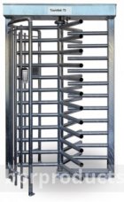 TOURNIQUET-MANSHOOG The T3 turnstile is available with a 3-rotor or 4-rotor.